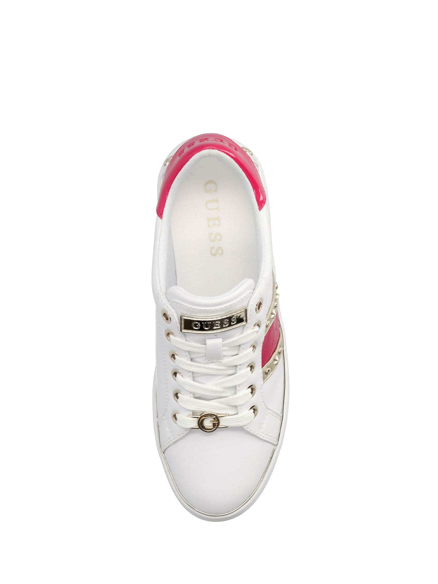 Sneakers Bianco Rosa Guess