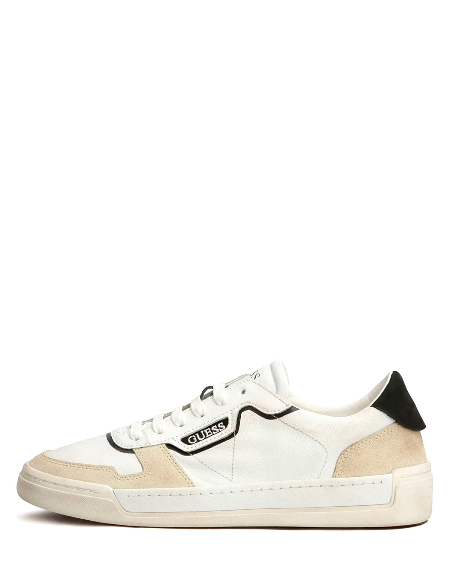 Sneakers Bianco Beige Guess