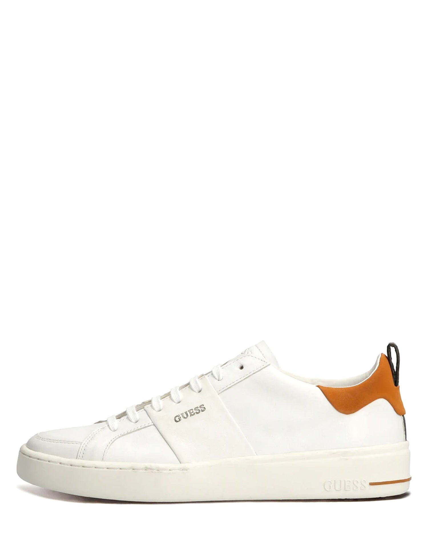 Sneakers Bianco Arancio Guess