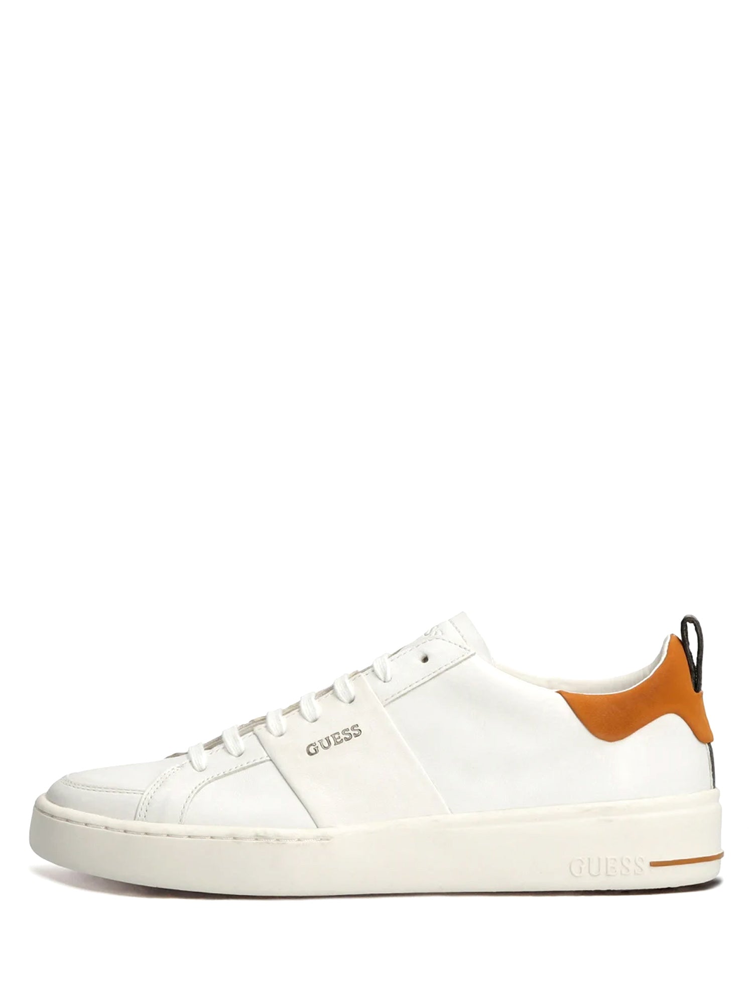 Sneakers Bianco Arancio Guess