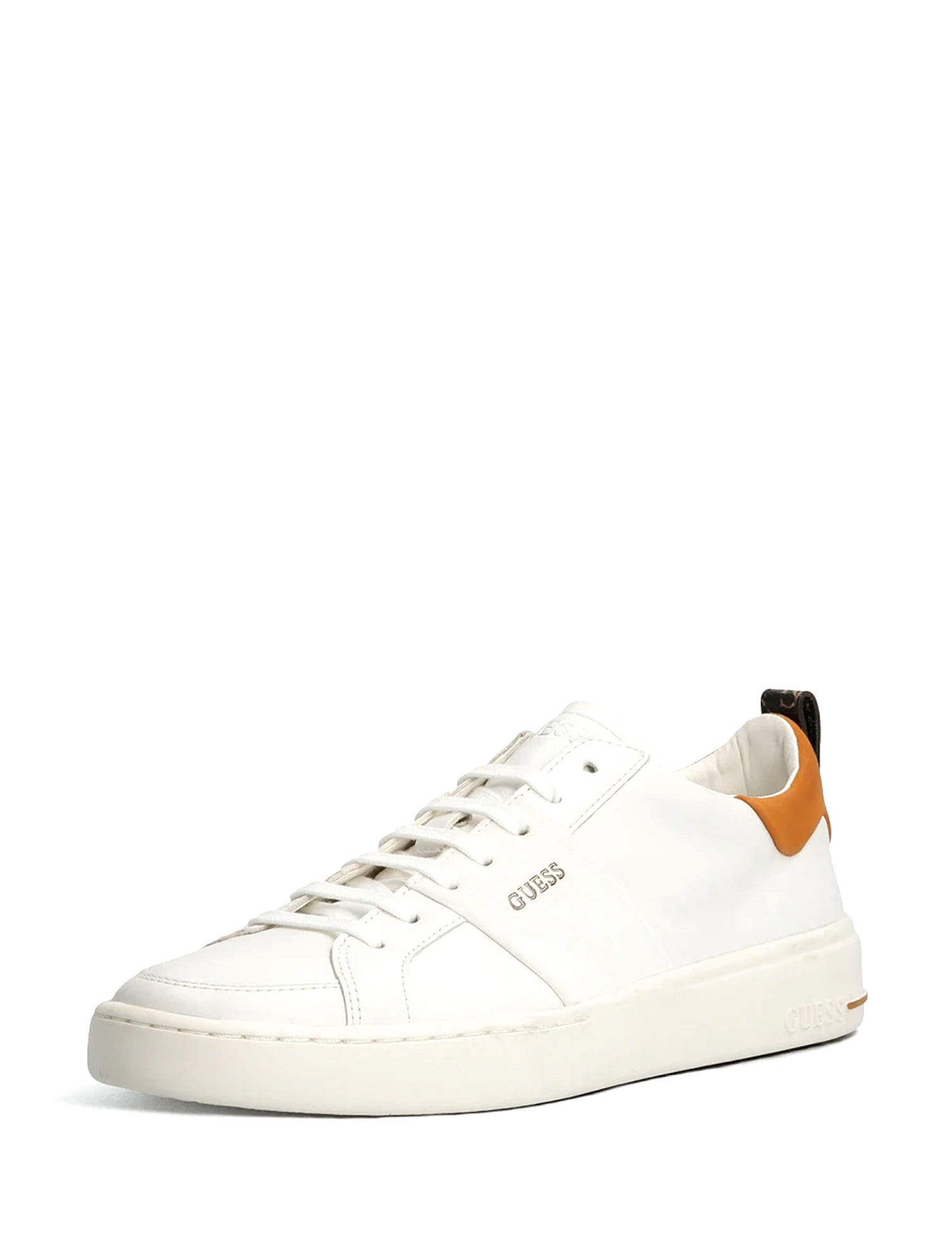 Sneakers Bianco Arancio Guess