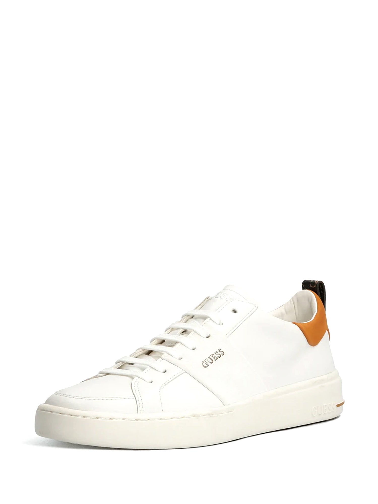 Sneakers Bianco Arancio Guess