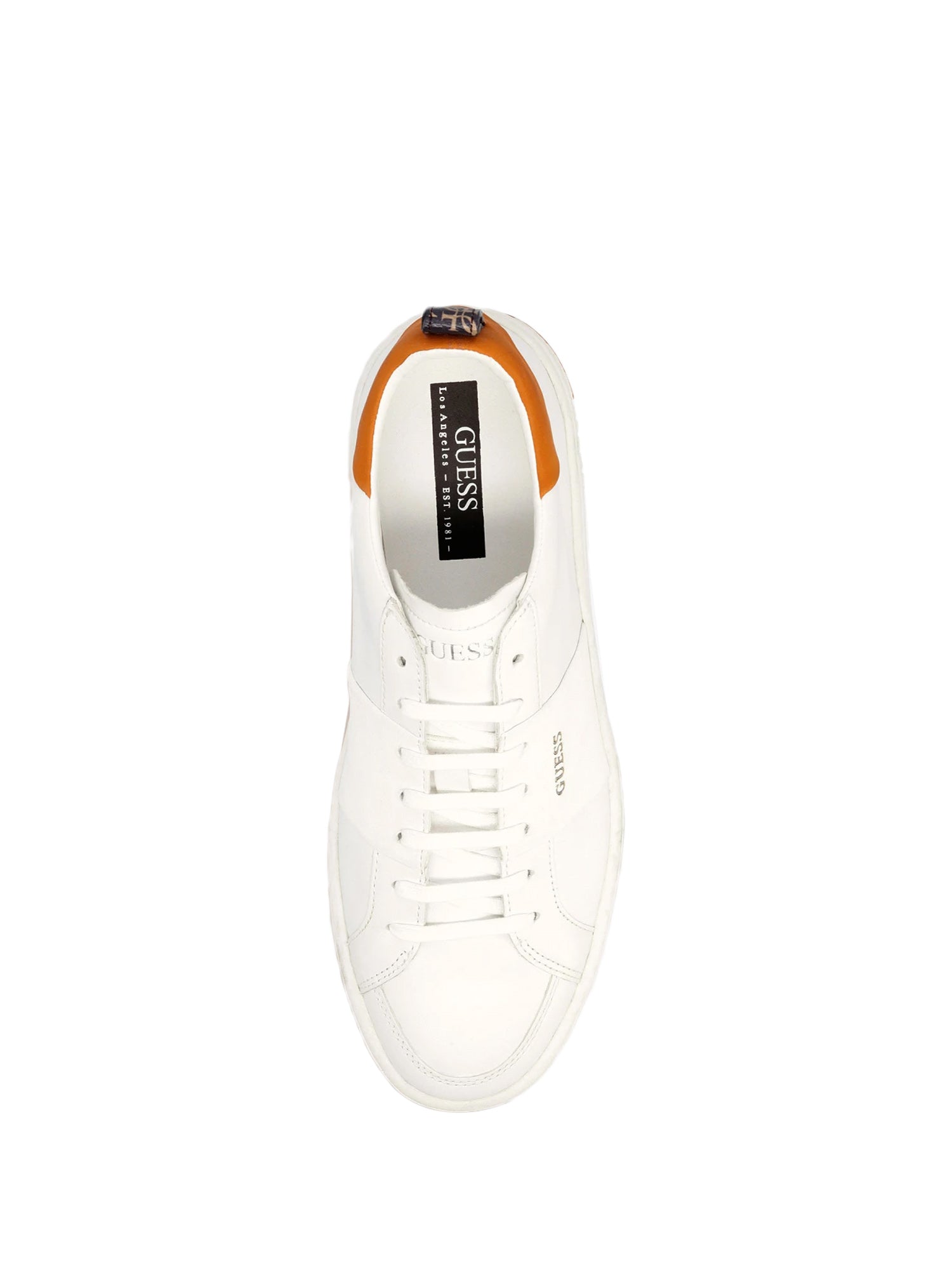 Sneakers Bianco Arancio Guess