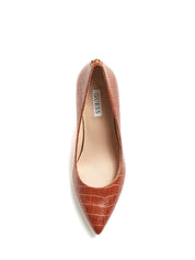 Decolleté Marrone Guess