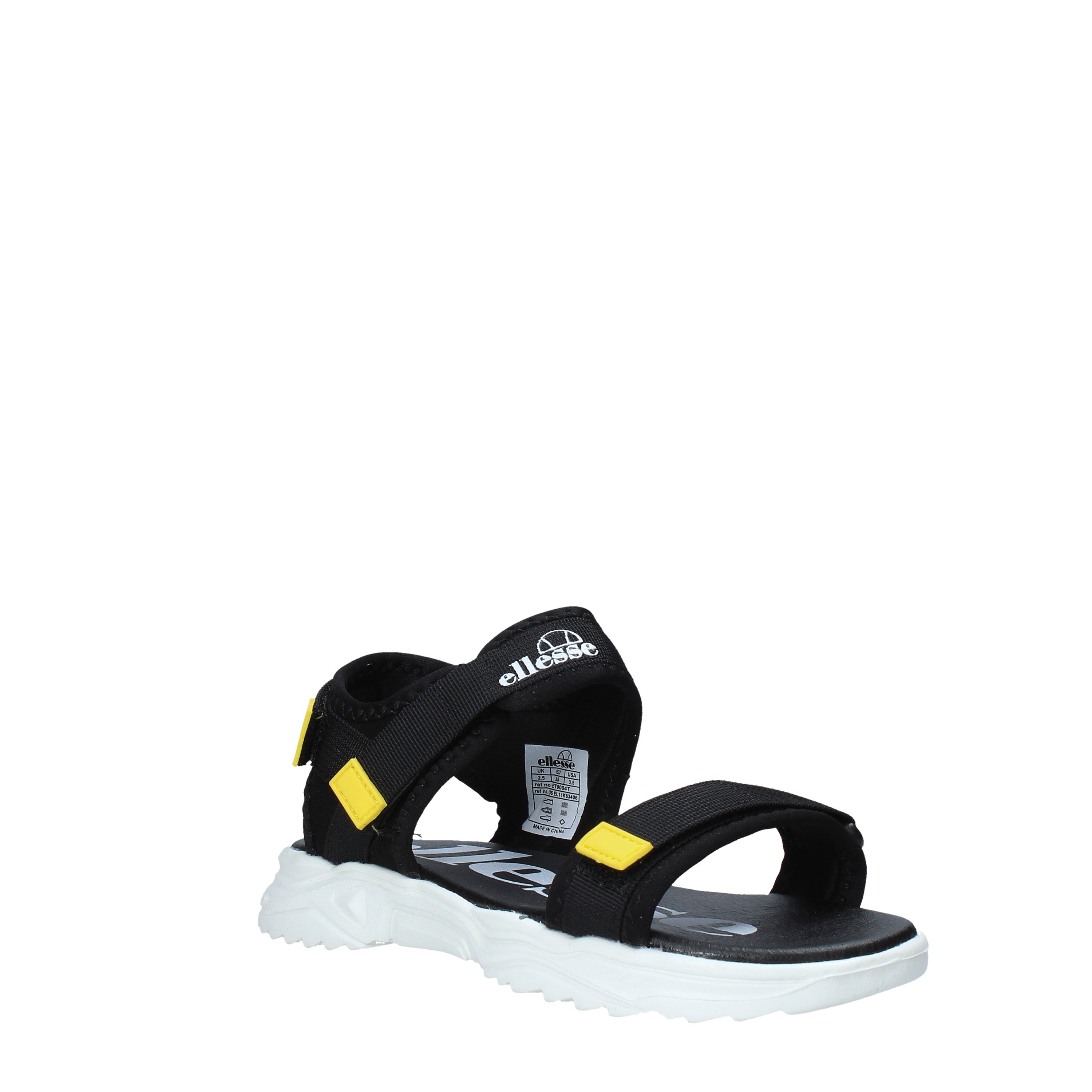 Sandali con strappi Nero Ellesse