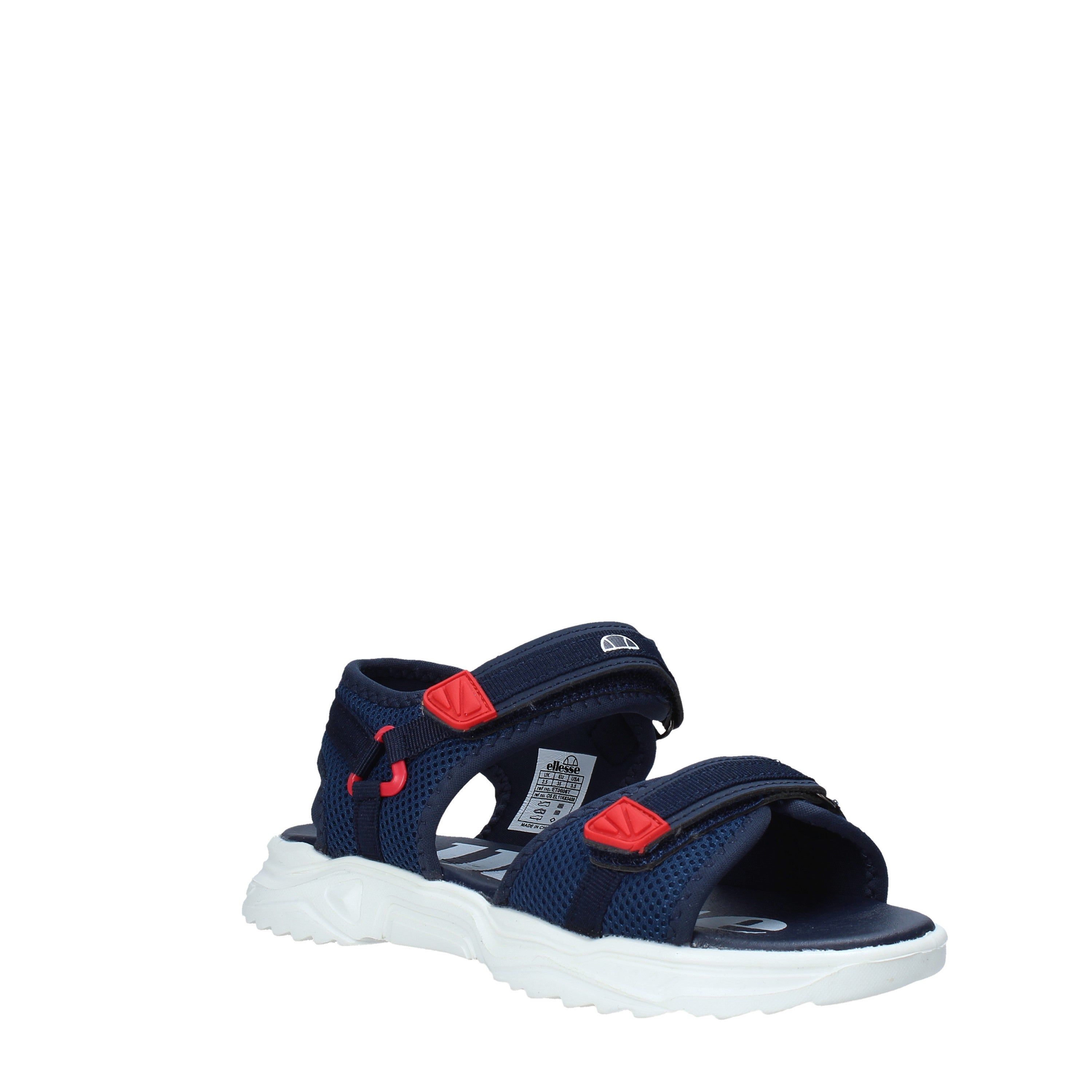 Sandali con strappi Blu Ellesse