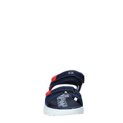 Sandali con strappi Blu Ellesse