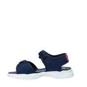 Sandali con strappi Blu Ellesse