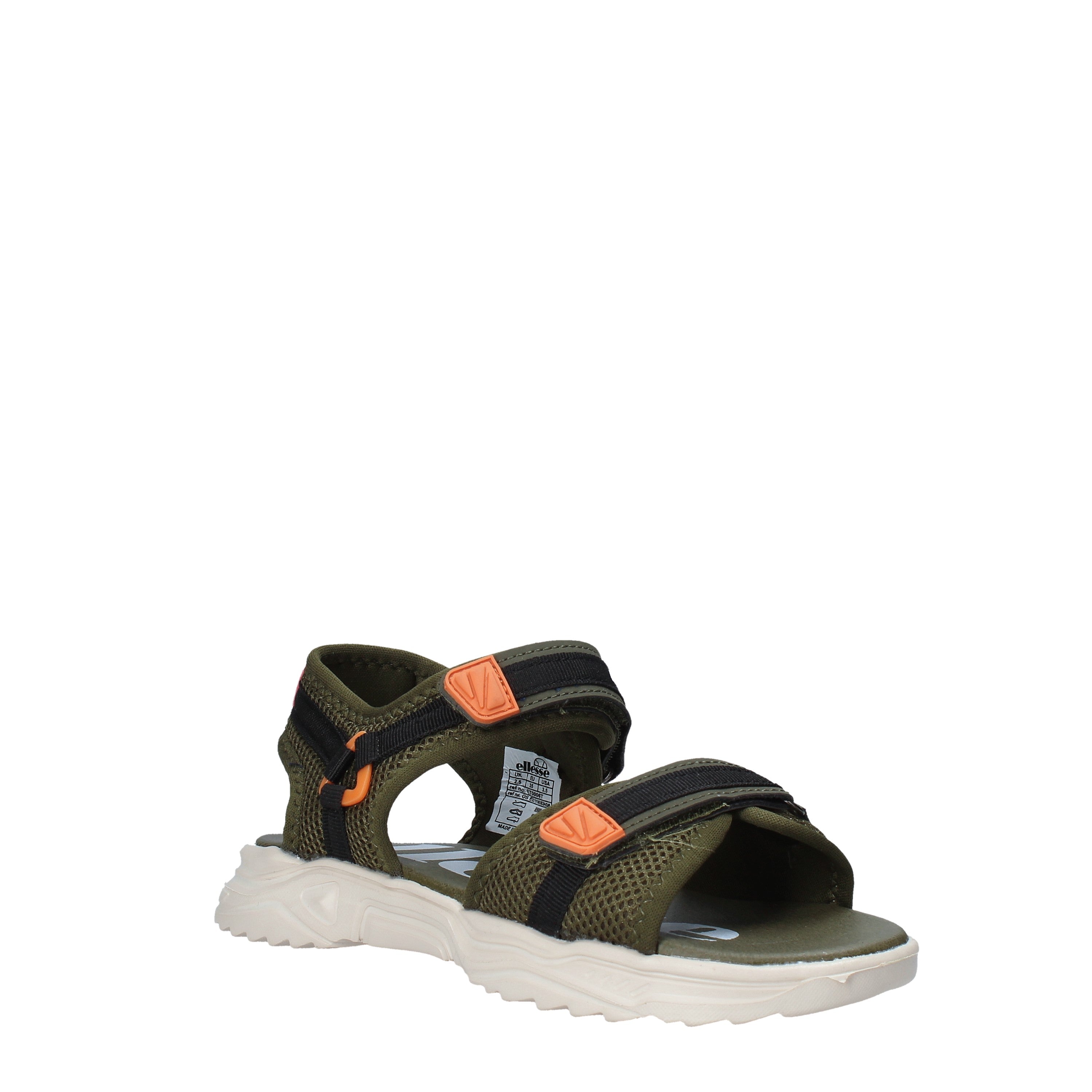 Sandali con strappi Verde Ellesse