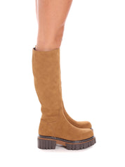 Stivali Cammello Cuoio Grace Shoes