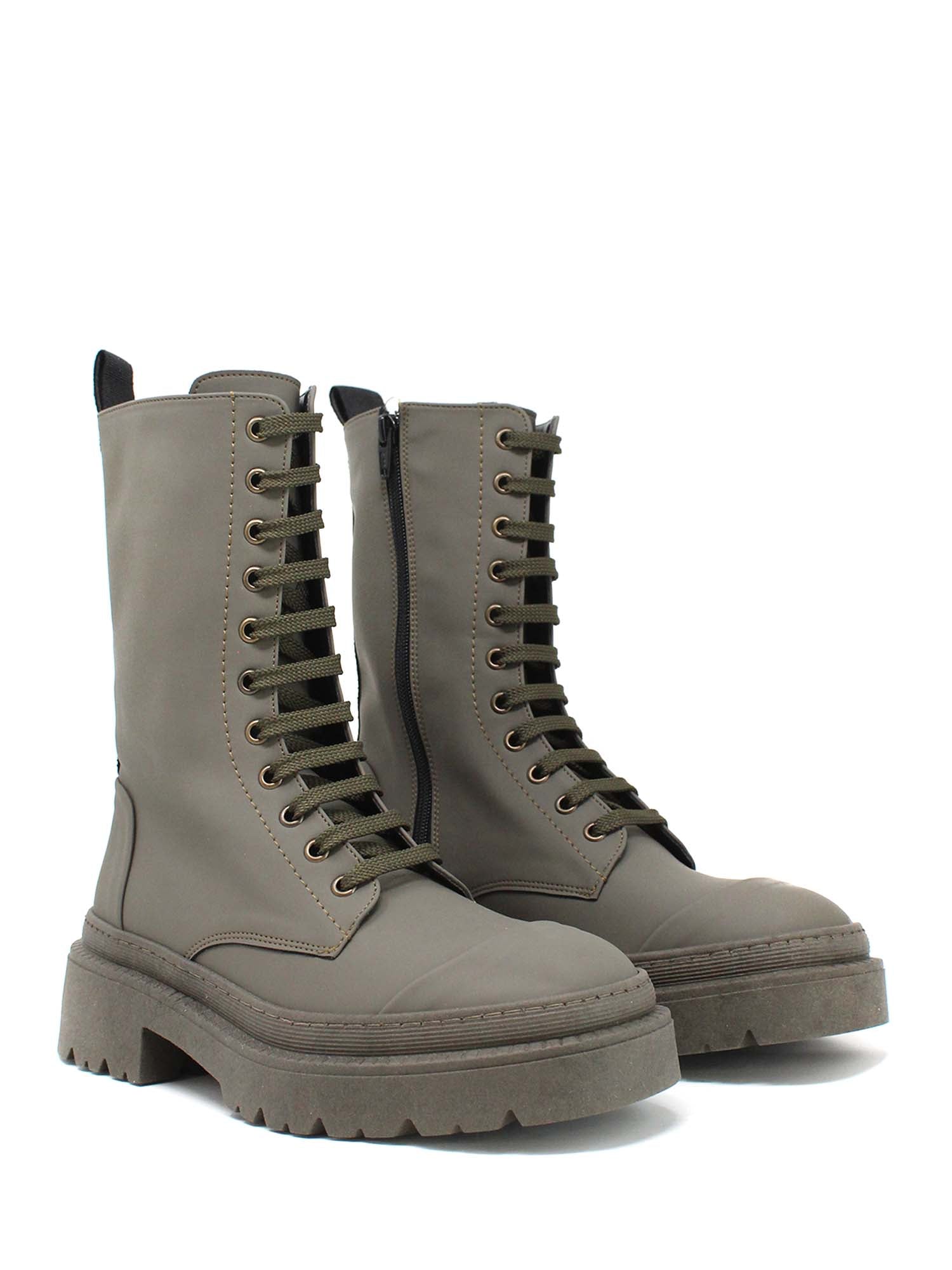 Anfibi Verde Grace Shoes