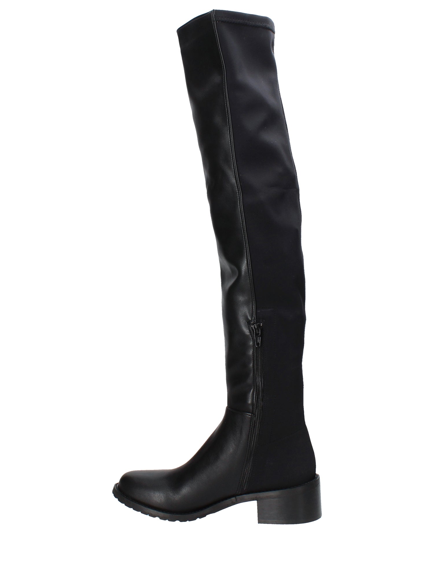 Stivali Nero Tessuto Grace Shoes