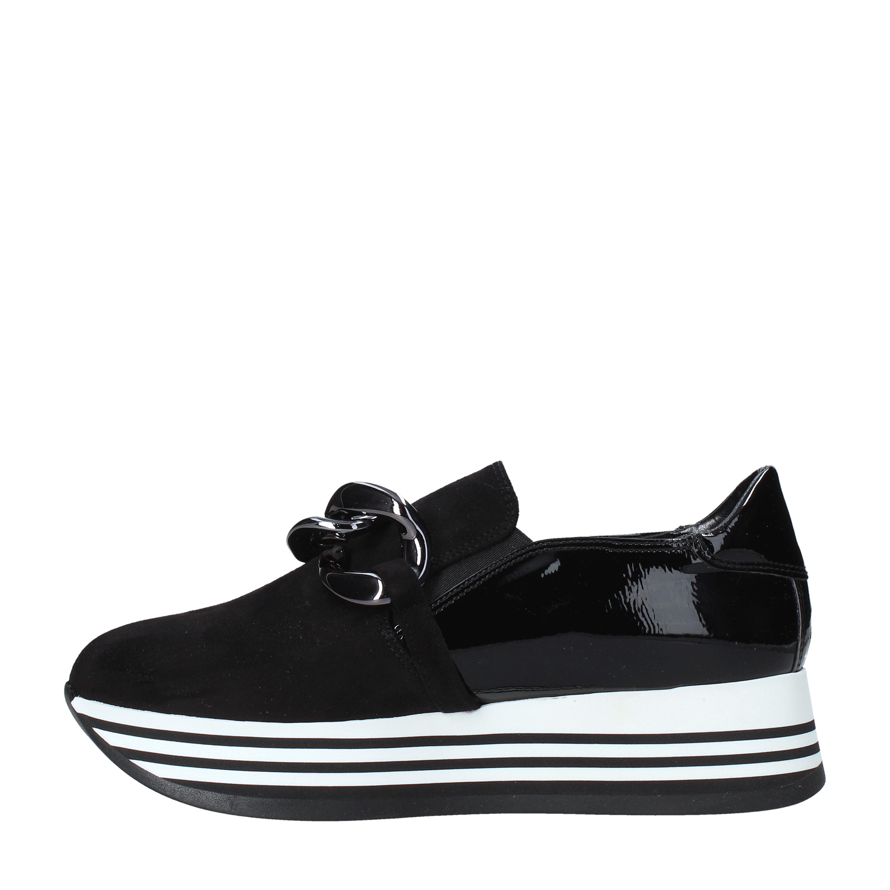 Slip-on Nero Bianco Grace Shoes