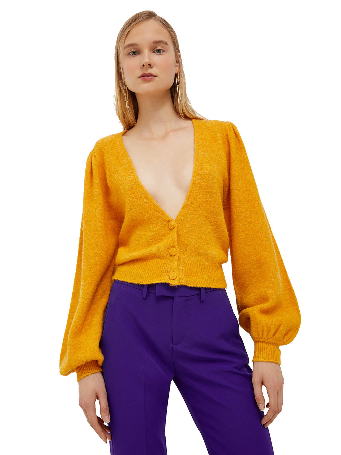 Cardigan Giallo Liu-jo