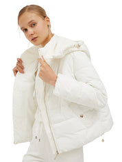 Piumini Bianco Liu-jo