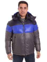 Piumini Grigio Ea7 Emporio Armani