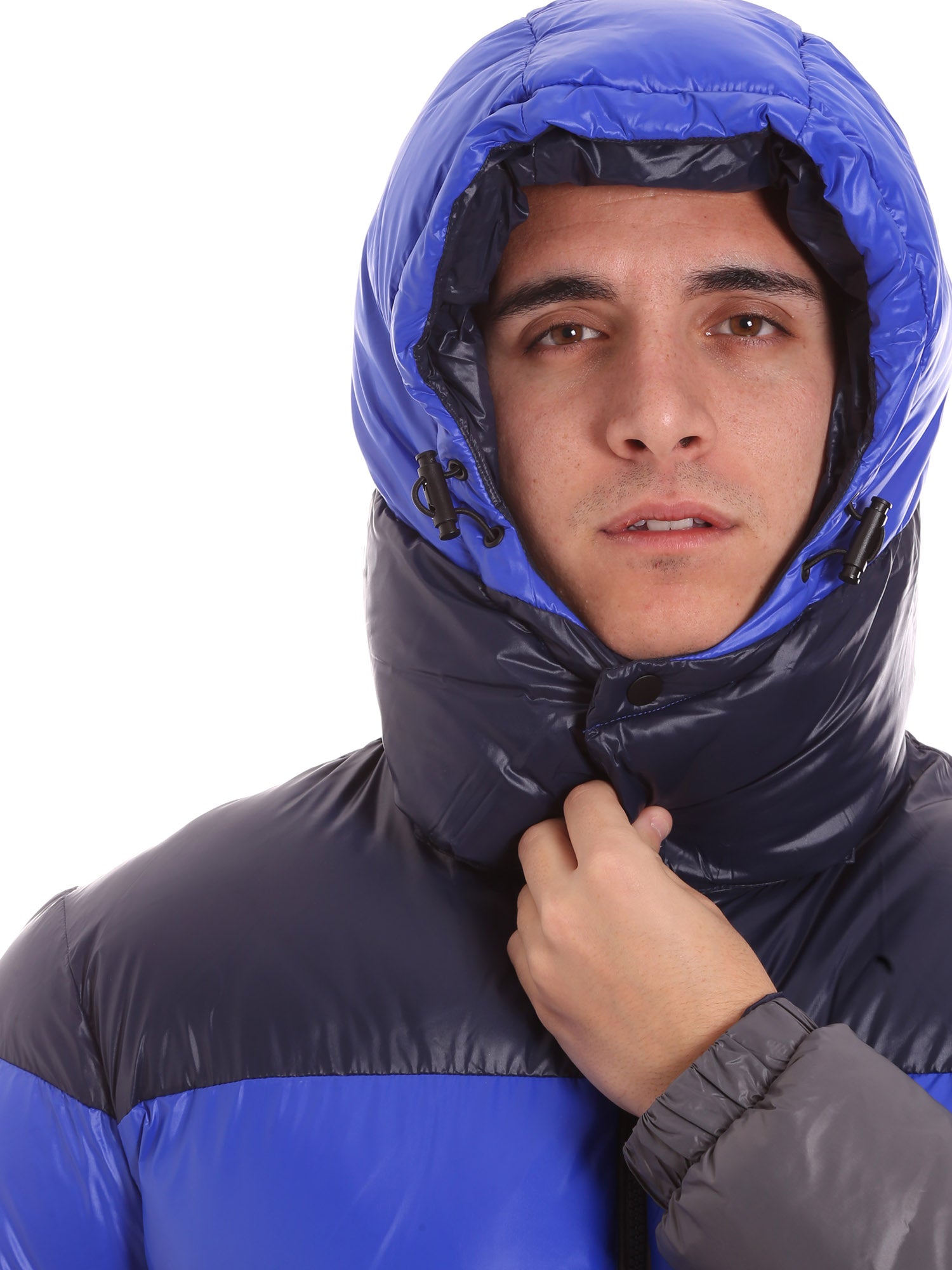 Piumini Grigio Ea7 Emporio Armani