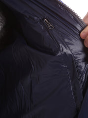 Piumini Grigio Ea7 Emporio Armani