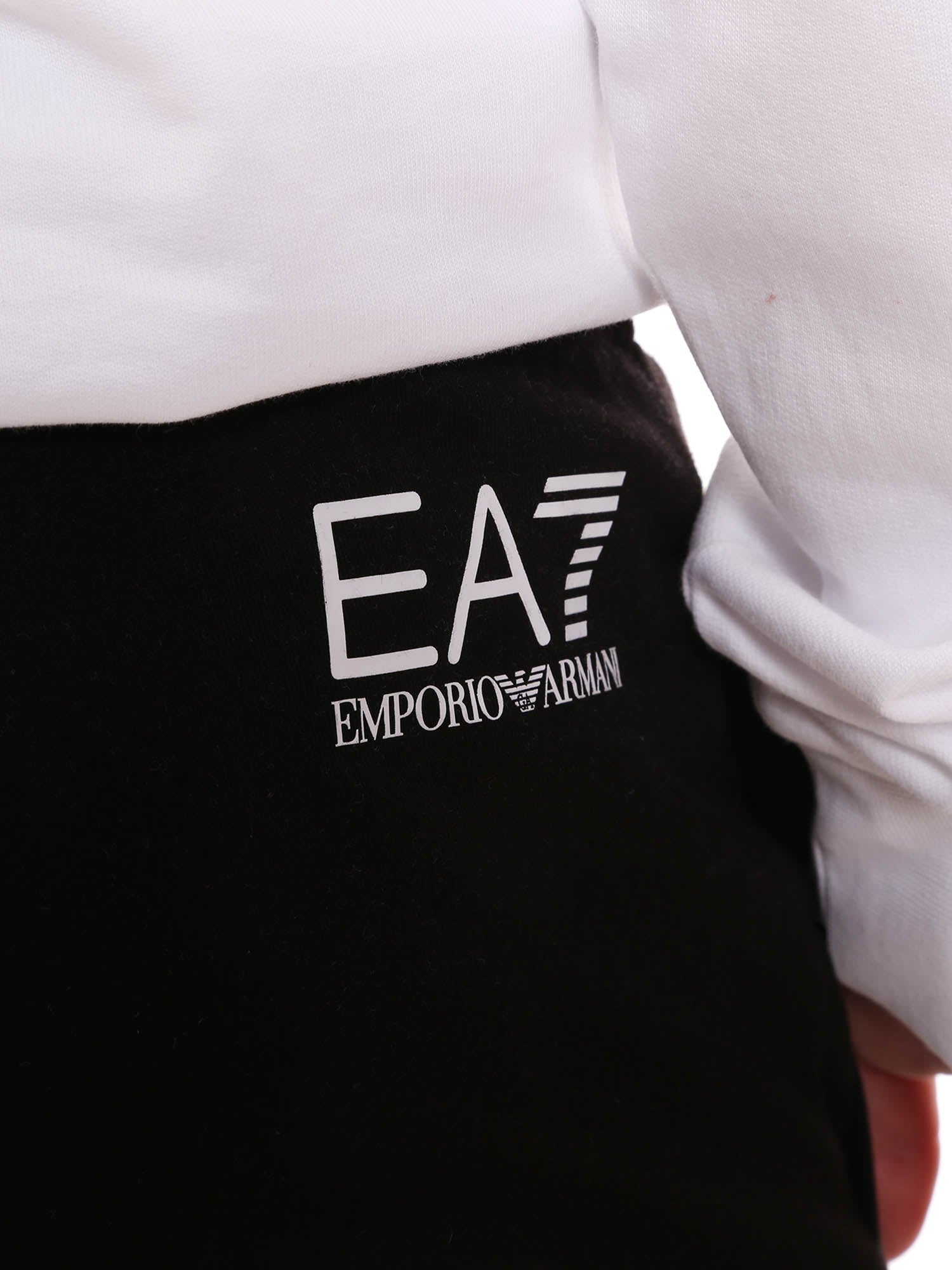 Pantaloni sportivi Nero Ea7 Emporio Armani