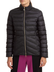 Piumini Nero Ea7 Emporio Armani