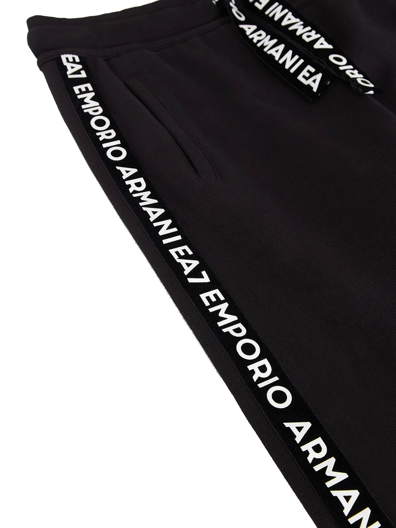 Pantaloni sportivi Nero Ea7 Emporio Armani