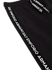 Pantaloni sportivi Nero Ea7 Emporio Armani