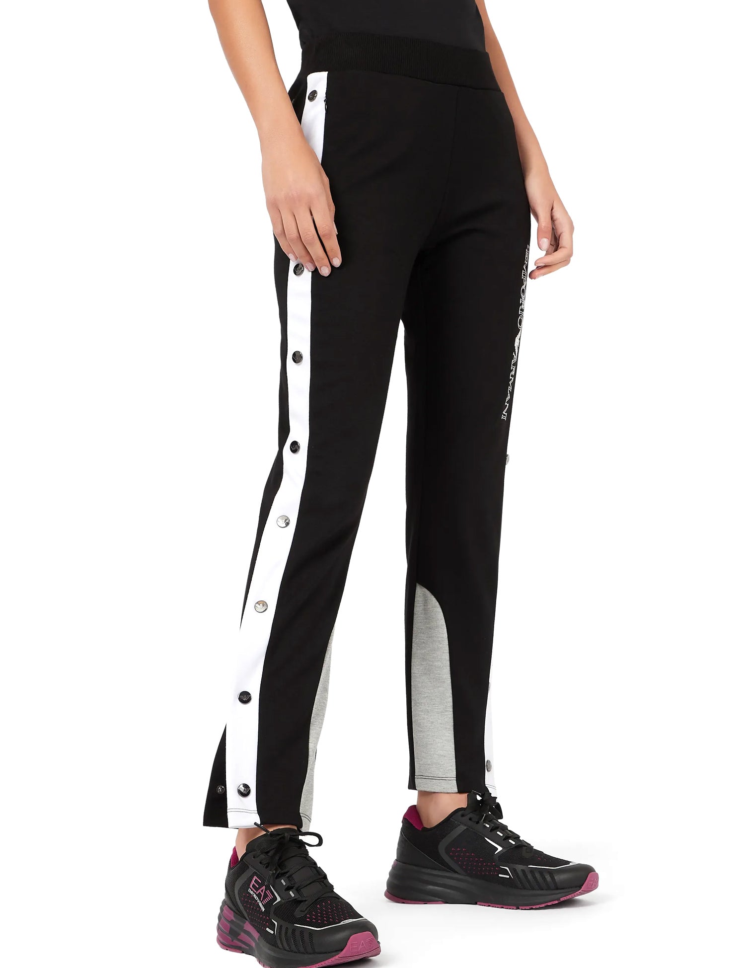 Pantaloni sportivi Nero Ea7 Emporio Armani