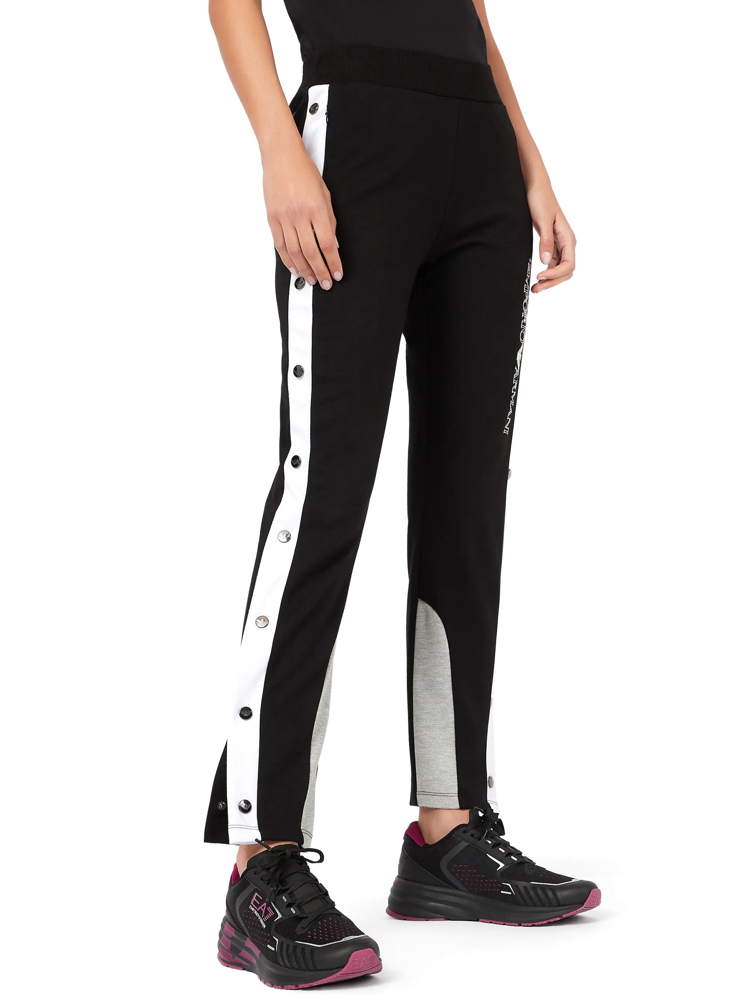 Pantaloni sportivi Nero Ea7 Emporio Armani