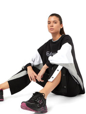 Pantaloni sportivi Nero Ea7 Emporio Armani