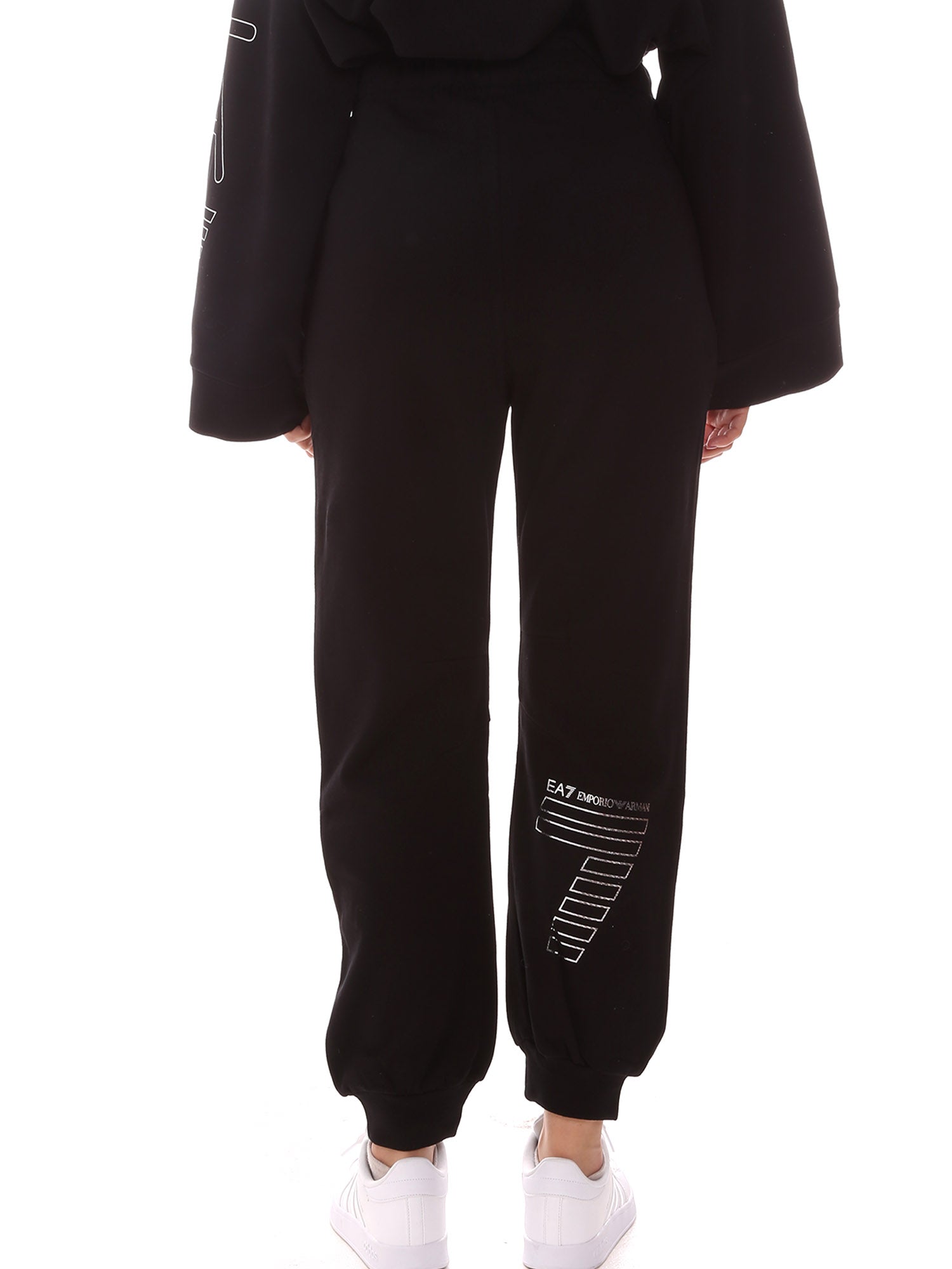 Pantaloni sportivi Nero Ea7 Emporio Armani