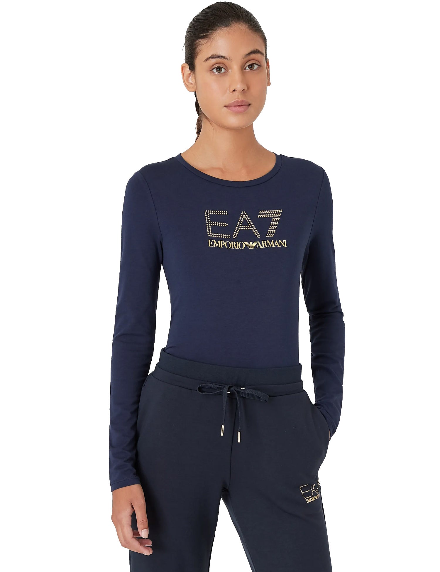 T-shirt Blu Ea7 Emporio Armani