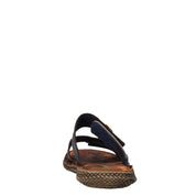 Sandali con strappi Marrone Valleverde