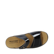 Sandali con strappi Nero Valleverde