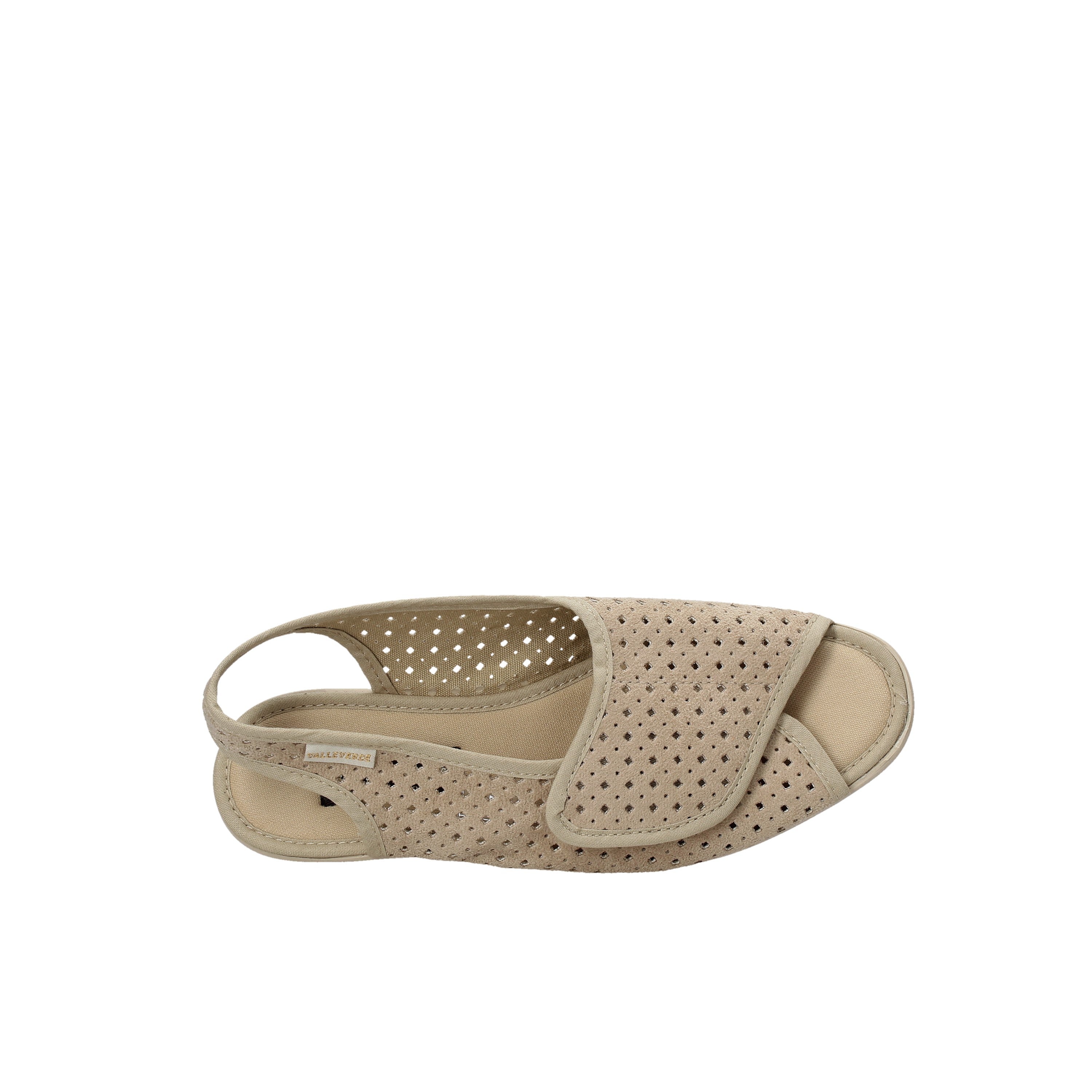 Sandali con strappi Beige Valleverde