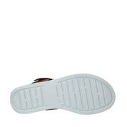 Sandali zeppa Marrone Valleverde