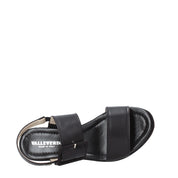 Sandali zeppa Nero Valleverde