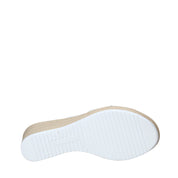 Sandali zeppa Bianco Valleverde