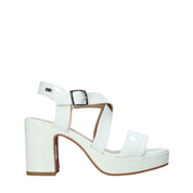 Sandali tacco Beige Valleverde