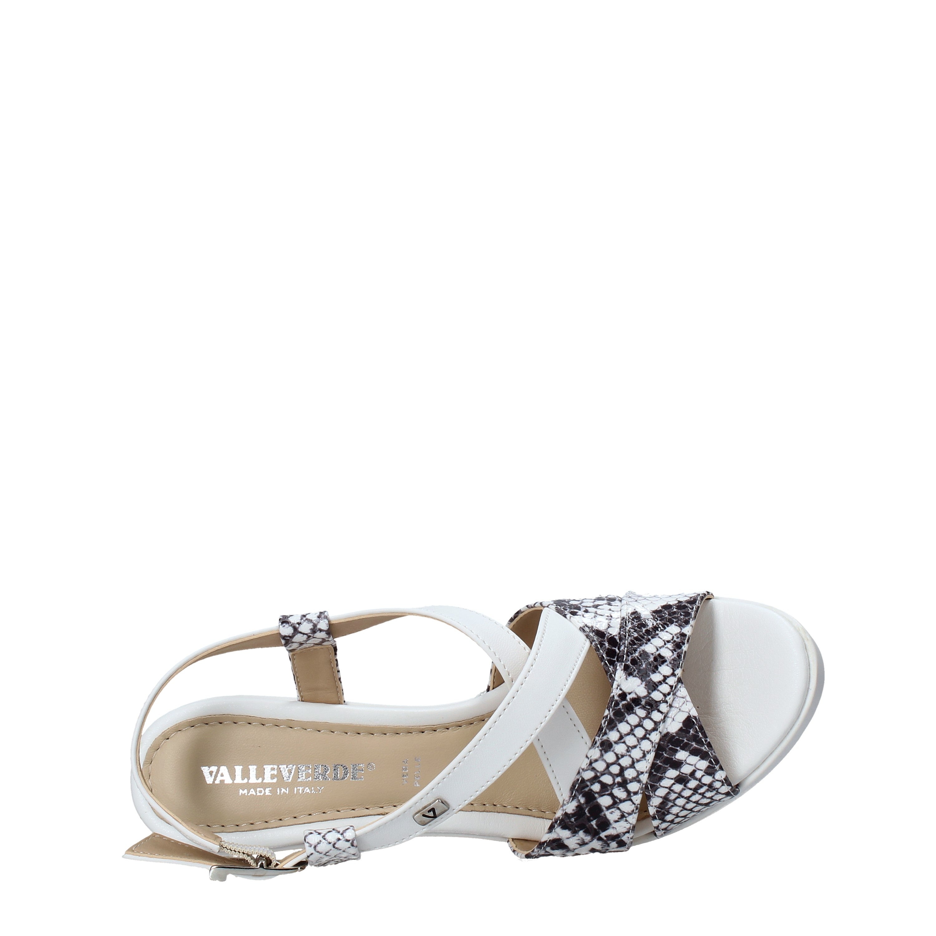 Sandali tacco Bianco Valleverde