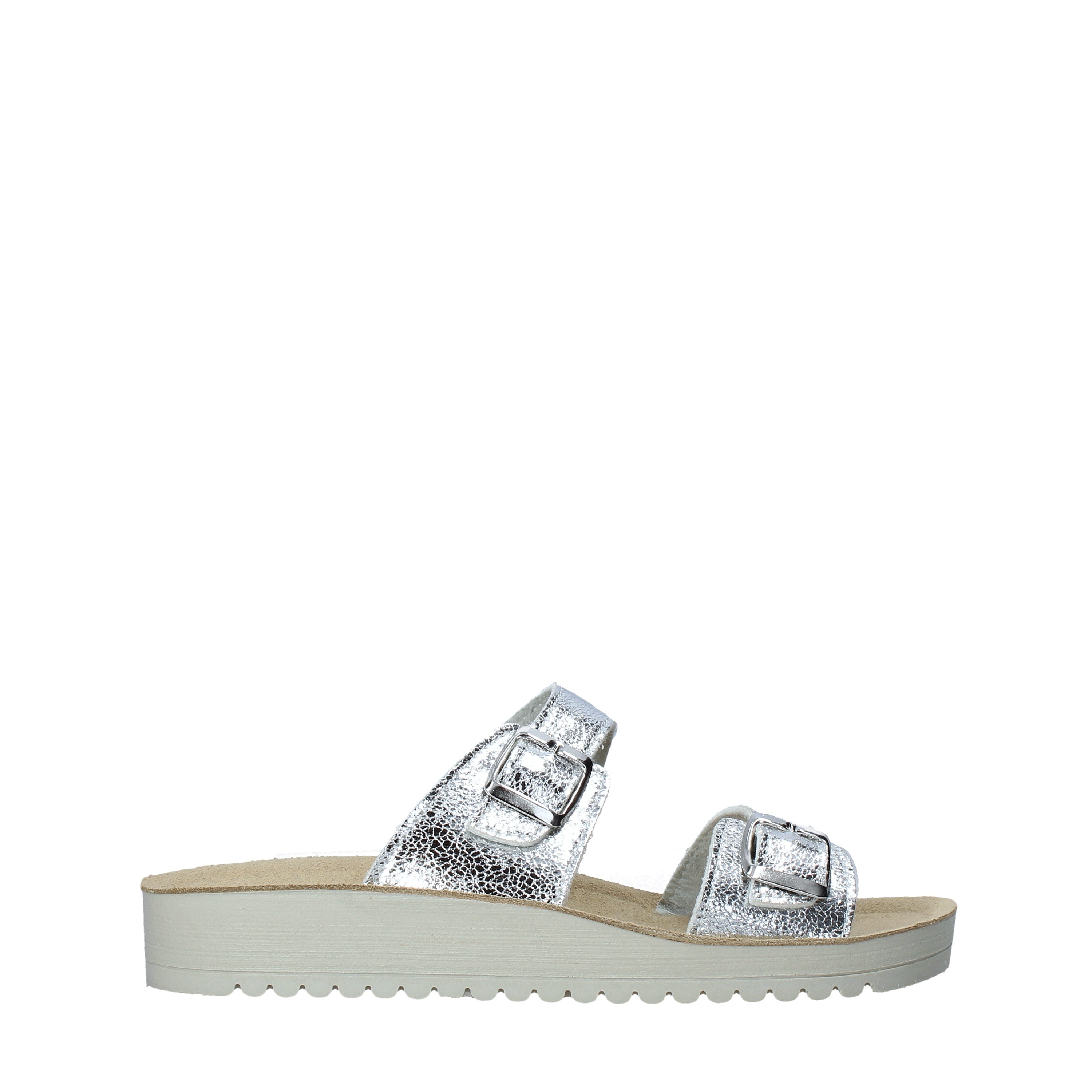 Sandali Argentato Valleverde