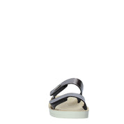 Sandali con strappi Grigio Valleverde