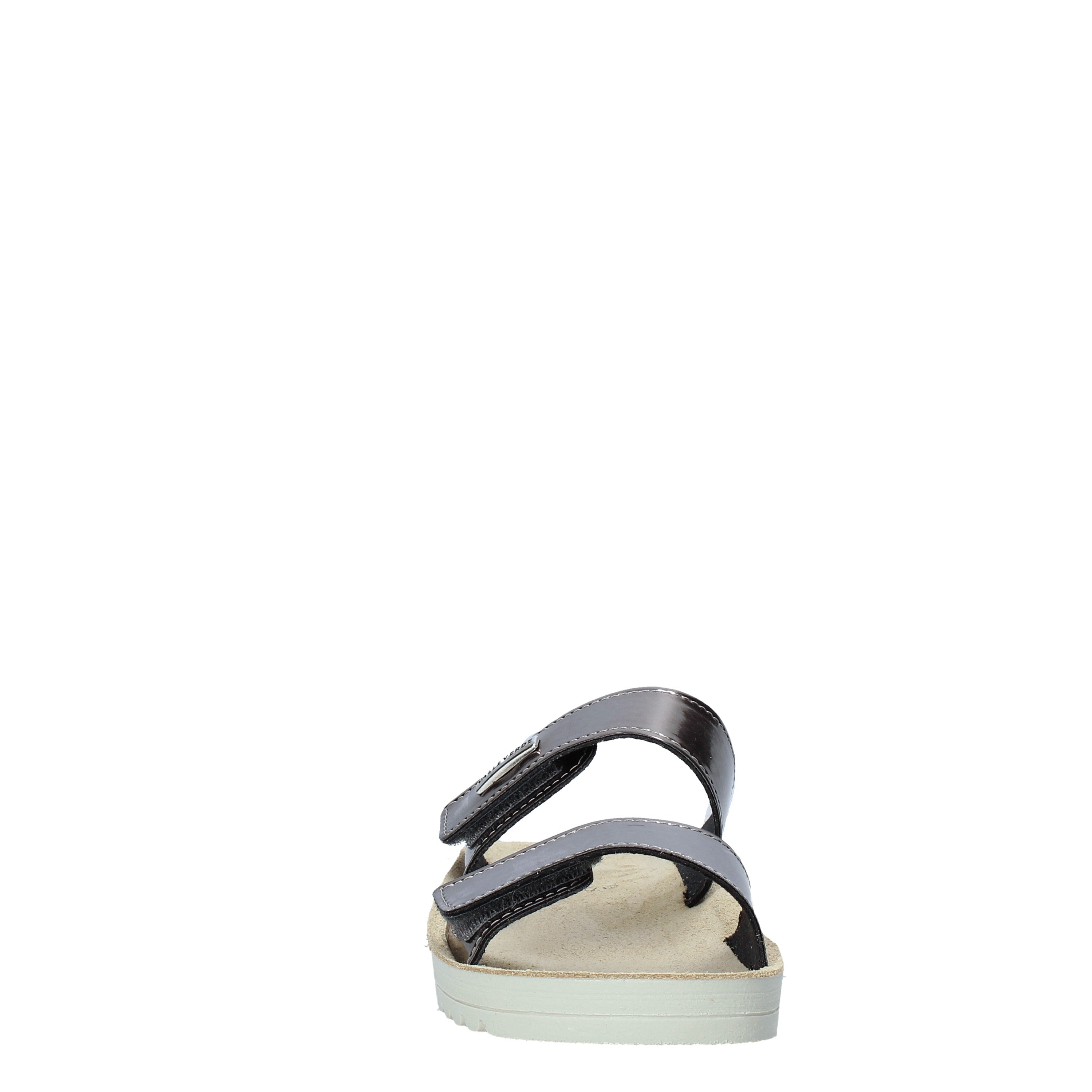 Sandali con strappi Grigio Valleverde