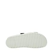 Sandali con strappi Grigio Valleverde