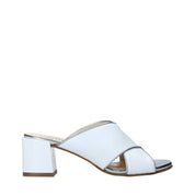 Sandali tacco Bianco Valleverde