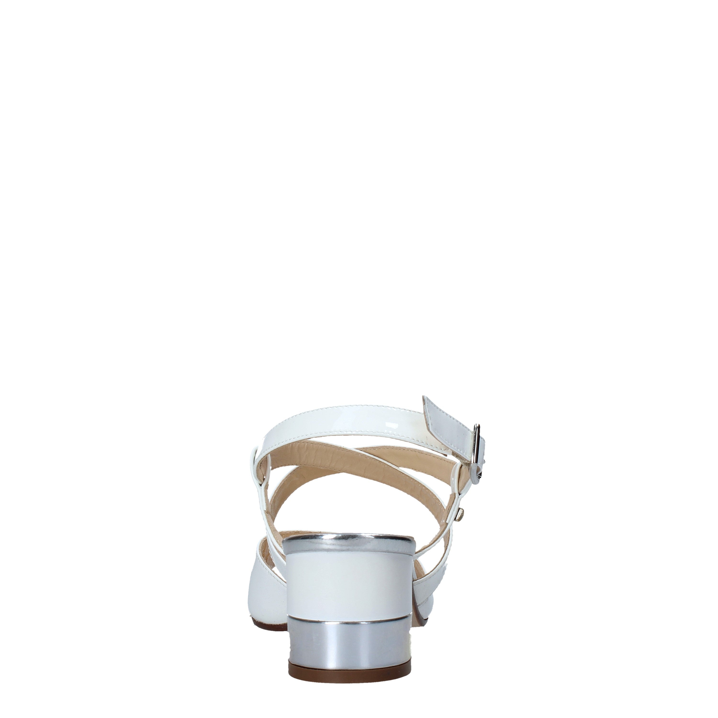 Sandali tacco Bianco Valleverde