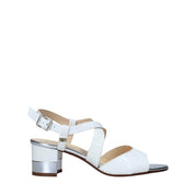 Sandali tacco Bianco Valleverde