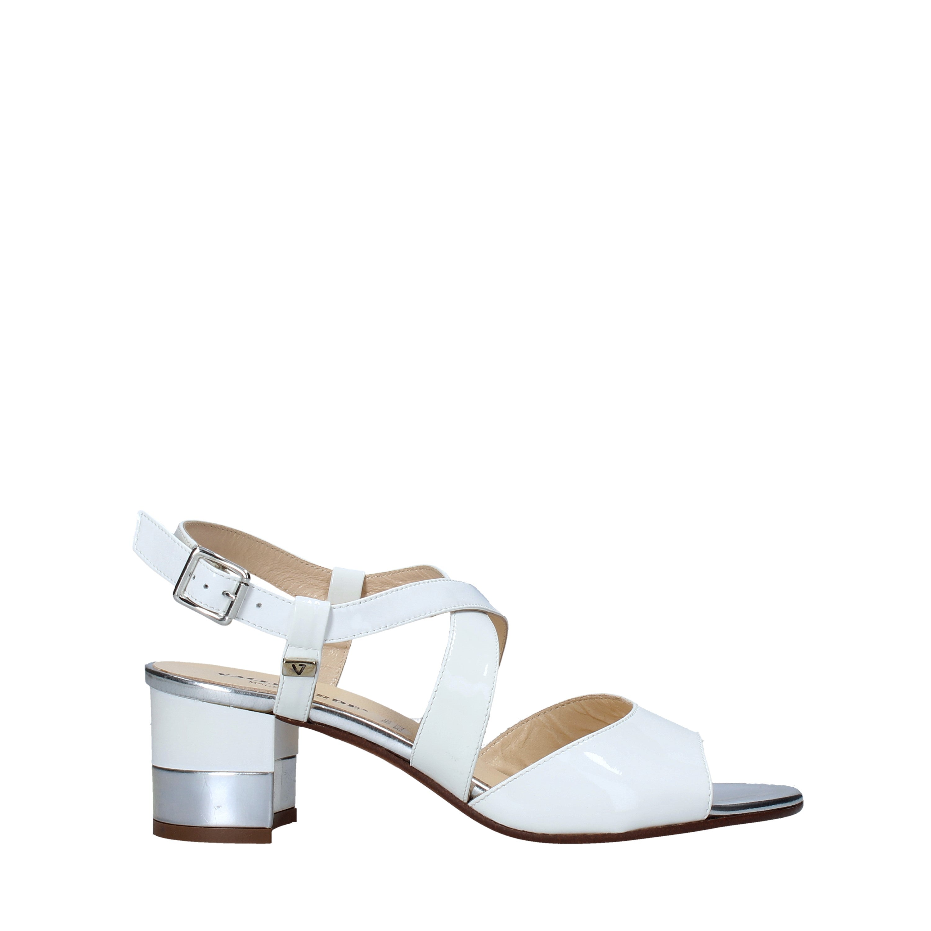 Sandali tacco Bianco Valleverde