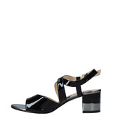 Sandali tacco Nero Valleverde