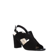 Sandali tacco Nero Valleverde