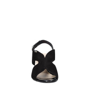 Sandali tacco Nero Valleverde